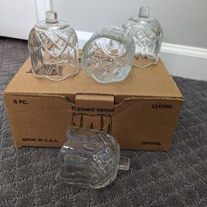 Clear votives